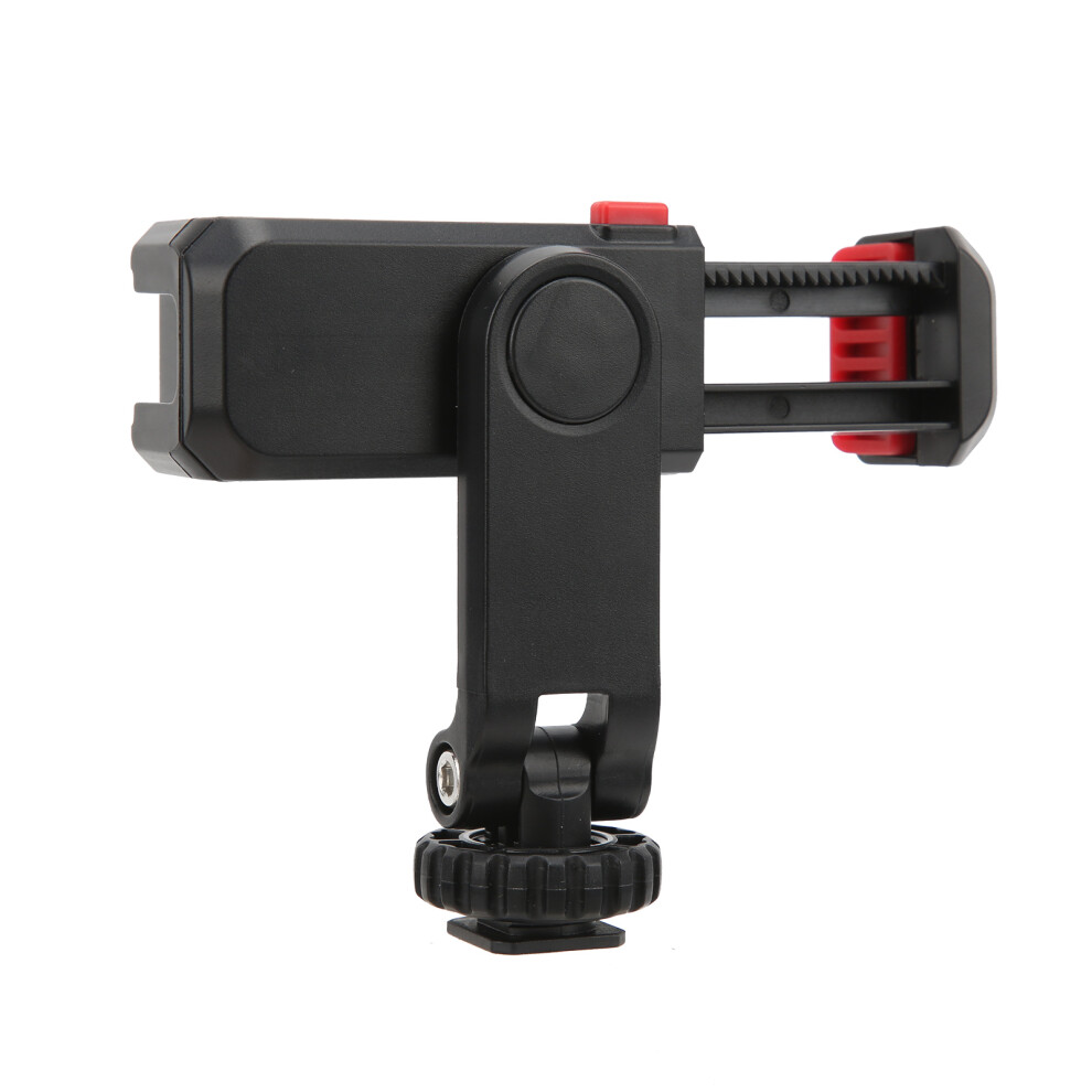 360 Rotation Phone Clip With Cold Shoe Mount For Microphone & Fits 5.8-9.5Cm Light 7901377381675