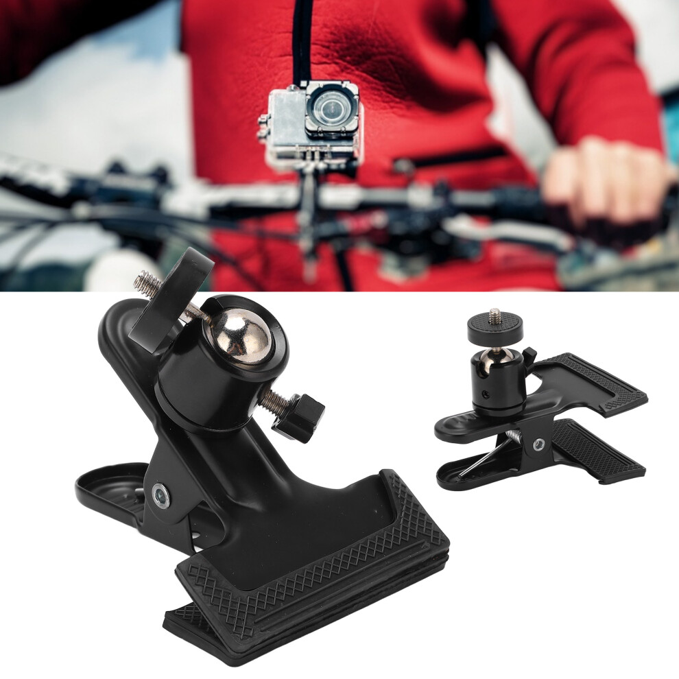 Sturdy 360 Rotatable Tripod Clamp For Versatile Camera Mounting Black 8751377381569