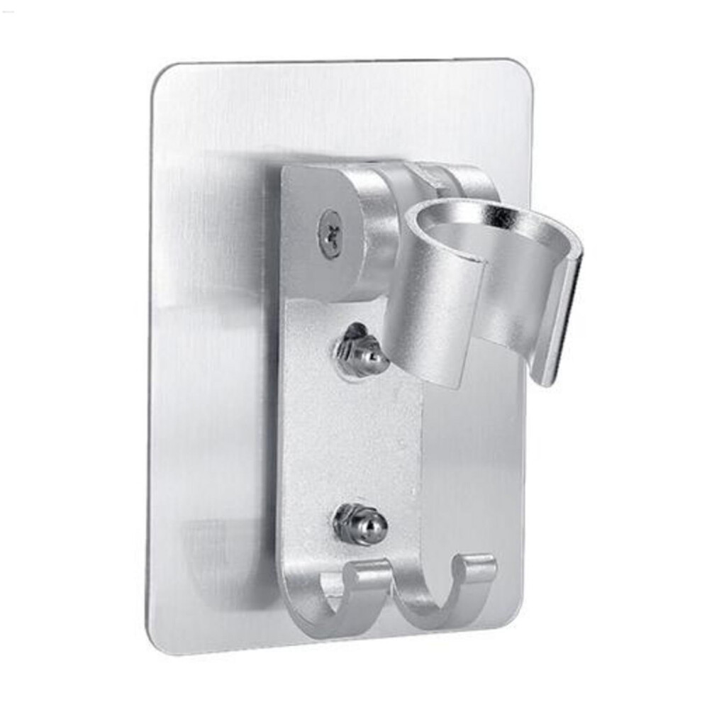 Shower Bracket Wall Mount, Space Aluminum Traceless Shower Head Holder, Adjustable Nozzle Mounts For Bathrooms, Shower Head Bracket 9199774207348