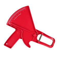 Body Health Measure Tool Skinfold Caliper 088mm Portable Double Spring Fat Tape Handheld Body Fat Meter For Dieters