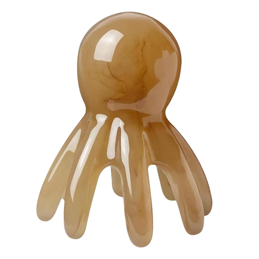 Octopus Style Scalp Massager with Eight Flexible Claws for Deep Relaxation and Improved Circulation