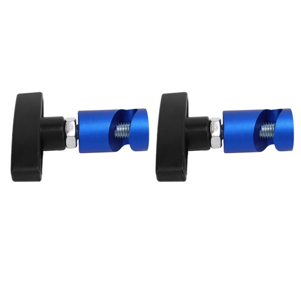 2 Pcs Aluminium Alloy Hood Lift Support Clamp Tailgate Hatch Stopper Holders 7891381351309