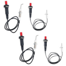Propane Push Button Piezo Igniter Kit 4Pcs Ceramic Electrode Long Wire For Oven Fireplace Gas Grill Heater Stove