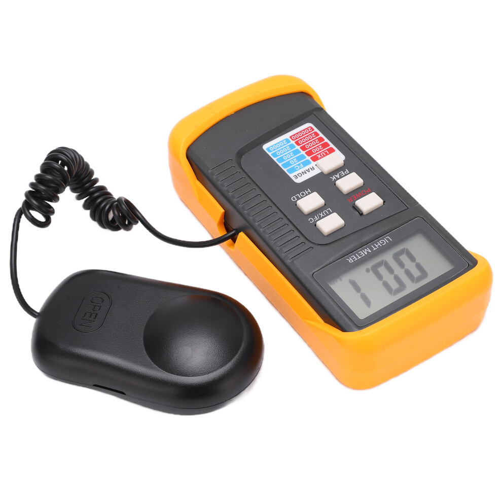 Digital Meter Lx1330b, 0.1-200000 Lx, Handheld Photometer Light 3371377384886