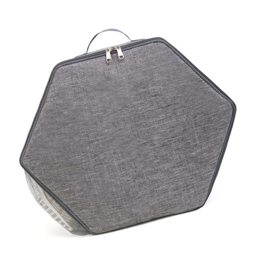 Bac à litière pliable pour chats, Portable, étanche,-Gris