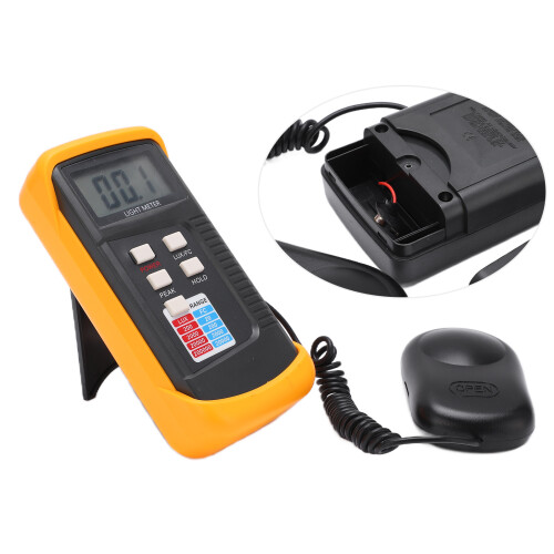 Digital Light Meter LX1330B, 0.1-200000 Lx, Handheld Photometer 2