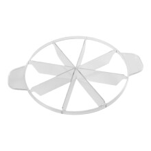 Ergonomic Cake Cutter and Slicer with NonSlip Grip, Heat Resistant 8Slice Portion Divider