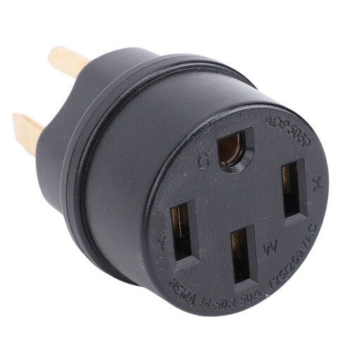 RV-Generatoradapterstecker 50A NEMA 14-50P/14-50R