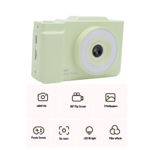 48MP Digital Camera with 16x Zoom, 2.8" Flip Screen, 1080P Green