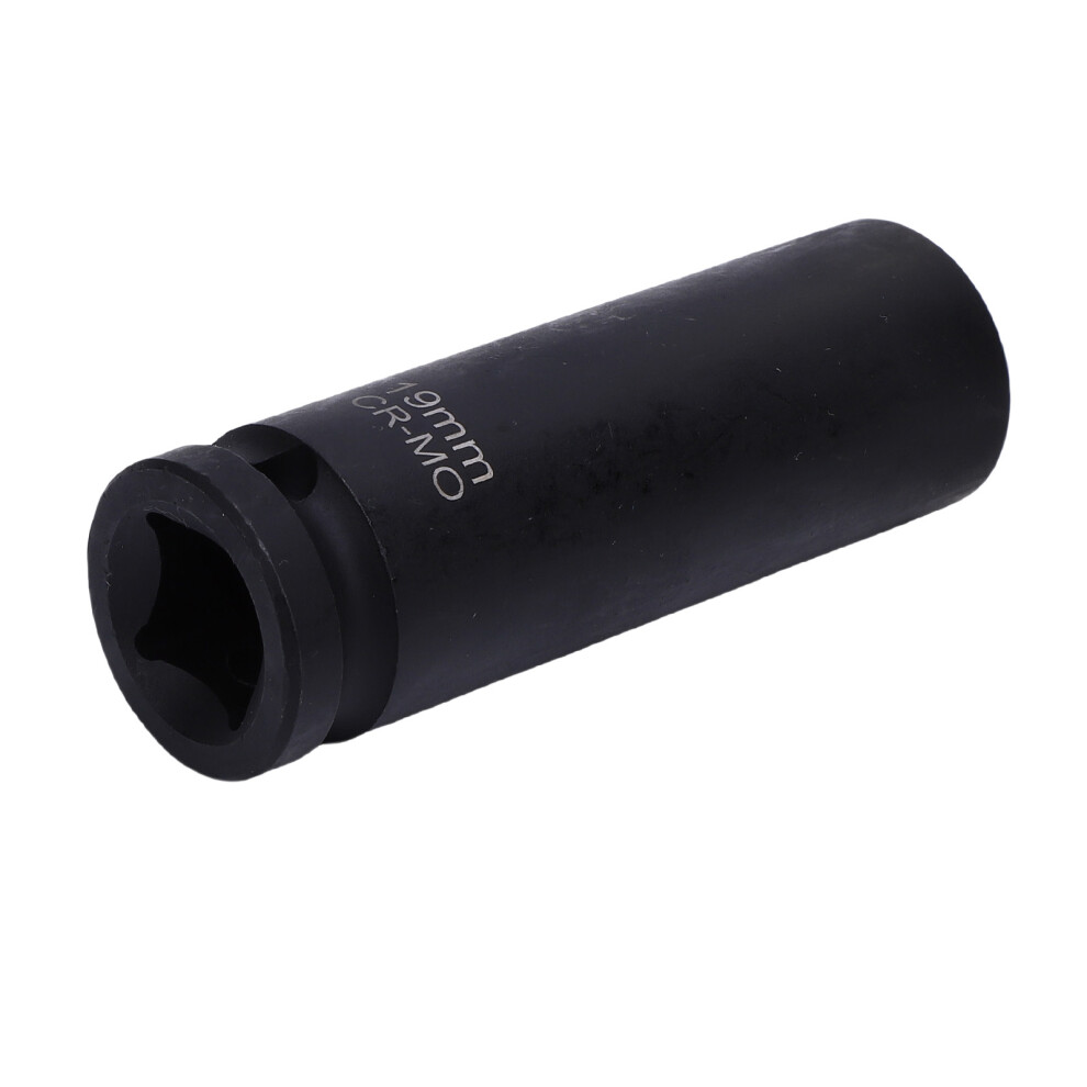 19Mm 1/2 Inch Thin Wall Impact Socket Cr-Mo Steel For Automotive Maintenance 4621380615590