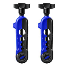 Rubber Clip Fishing Line Winding Tool Tool Adjustable-Blue