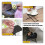 Repose-pieds de guitare pliable compact, base en-Blanc 4