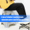Repose-pieds de guitare pliable compact, base en-Blanc 6
