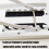 Repose-pieds de guitare pliable compact, base en-Blanc 5