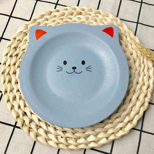 4Stk Katzen Dessertschale Kinder Snacks Süßer Teller 2