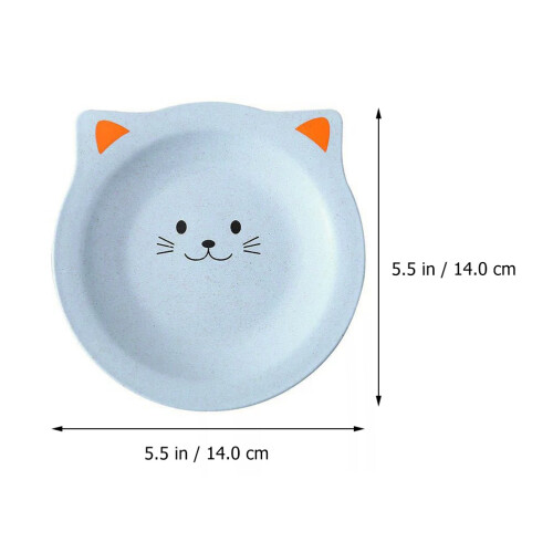 4Stk Katzen Dessertschale Kinder Snacks Süßer Teller 1