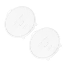 2 Pièces Plaque Bricolage Masque Facial En Plastique Rigide