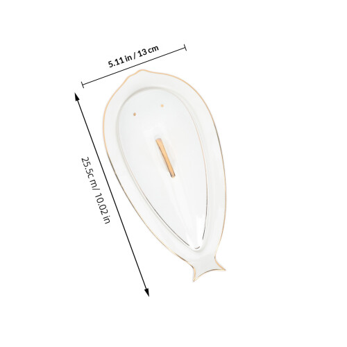 1Ensemble Assiette Poisson Céramique Multi-Usage Cuisine 1
