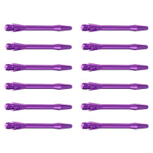 12Pièces De Fléchettes Aluminium Violet Résistantes Légères