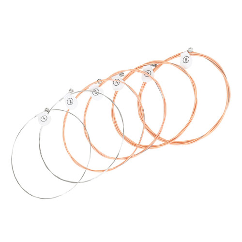 6Pièces Corde De Remplacement Folk Guitare Acier Haute Performance