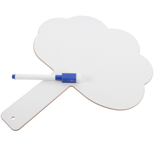 1Ensemble Réponse Portable Blanche En Bois Manuel Pour Élèves