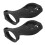 2Pièces Fixation Extension Compteur Noire, Compatible Réglable 1