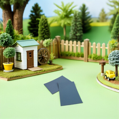 8 Pièces Mini Paysagères - Tuiles Créatives Pour Maison De 2