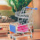 Mini Caddie De Supermarché Jouet Panier De Rangement Décoratif 5
