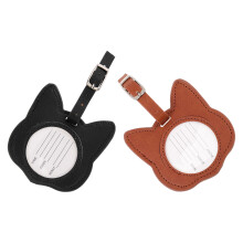 10PiÚces Tags Bagages PU Chat Design Unique Colorés Accessoire Voyage