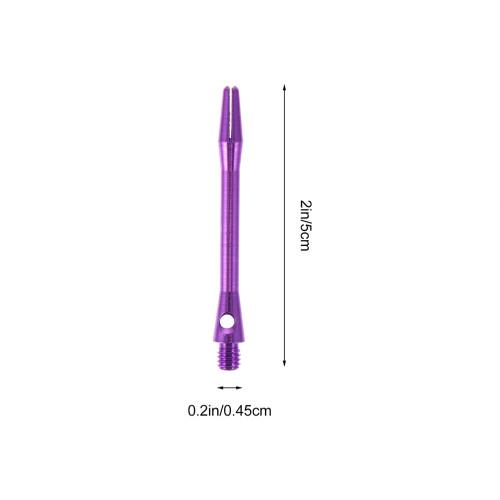12Pièces De Fléchettes Aluminium Violet Résistantes Légères 1