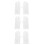 3St Kinderwitte Handschoenen Rekbaar Polyester Comfort 3