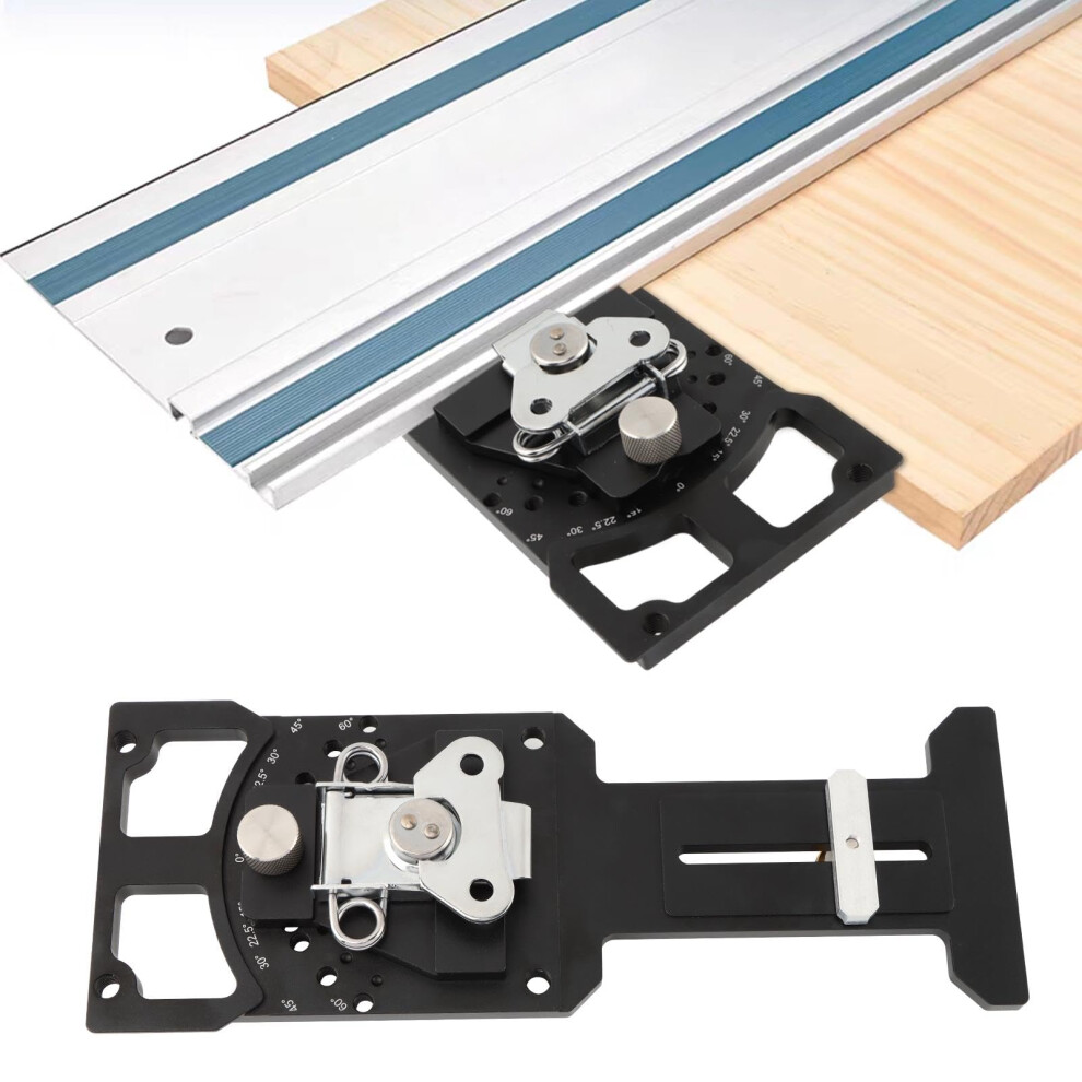 Track Saw Miter Guide With 11Angle Precision Stops, Adjustable Square For Festool Makita Milwaukee 9094768187296