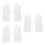 3St Kinderwitte Handschoenen Rekbaar Polyester Comfort 4
