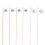6Pièces Corde De Remplacement Folk Guitare Acier Haute Performance 8