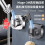 RV Shower Head Holder 360 Adjustable Wall Mounted Drill Suction Bracket Durable 3