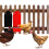 2pcs Iron Chicken Feeder Grit Feeder Automatic Coop Accessories 2.6L 6