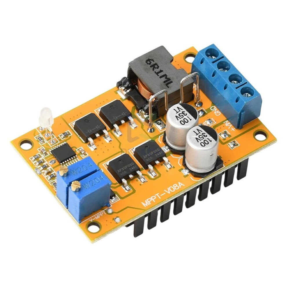 MPPT Solar Charge Controller 100W 5A DC 828V Automatic Voltage Regulator for 9V 12V 24V Systems