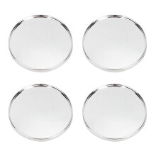4 Stück Nabenabdeckkappen, elektroplattiert, 59mm/51mm