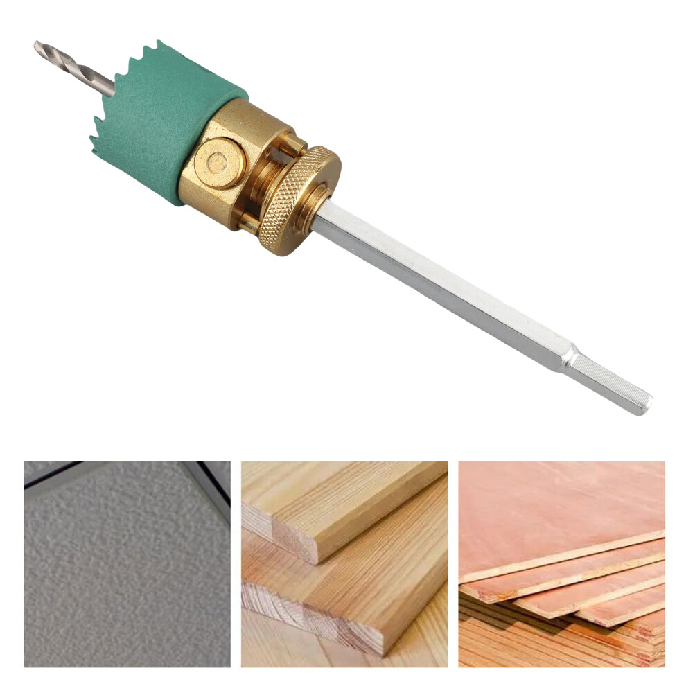 125Mm Alloy Steel Hole Saw Kit With Dust Bowl For Drilling Wood & Drywall 9481380616738