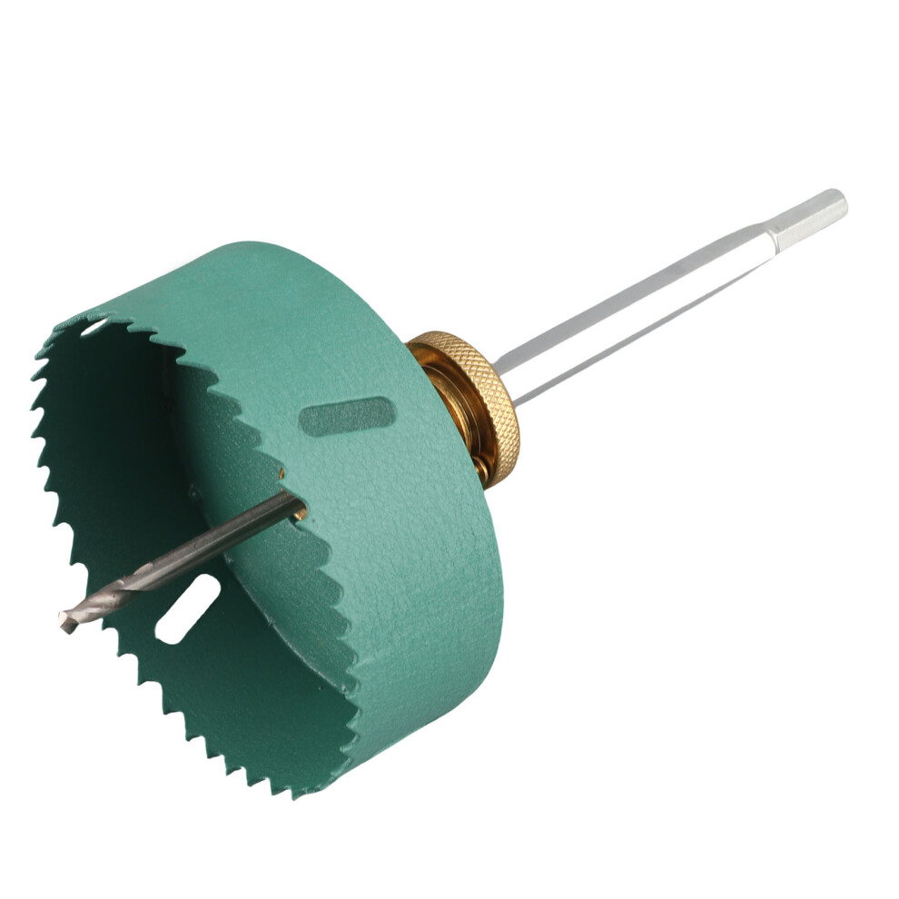 Quick Release Hole Saw 7.5Mm Hex Shank With 125Mm Dust Cover For Gypsum 9321380616836