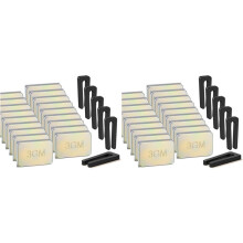 48er-Pack Deckenventilator-Ausgleichsset zum Gewichtsausgleich Von Deckenventilatoren, 6 Sätze Ventilator-Ausgleichsklammern und Praktisches