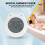 Digital Shower Clock Waterproof, Bathroom Timer Clock, Digital Kitchen Wall Clock, LCD Display, 12/24 Hour Format 4