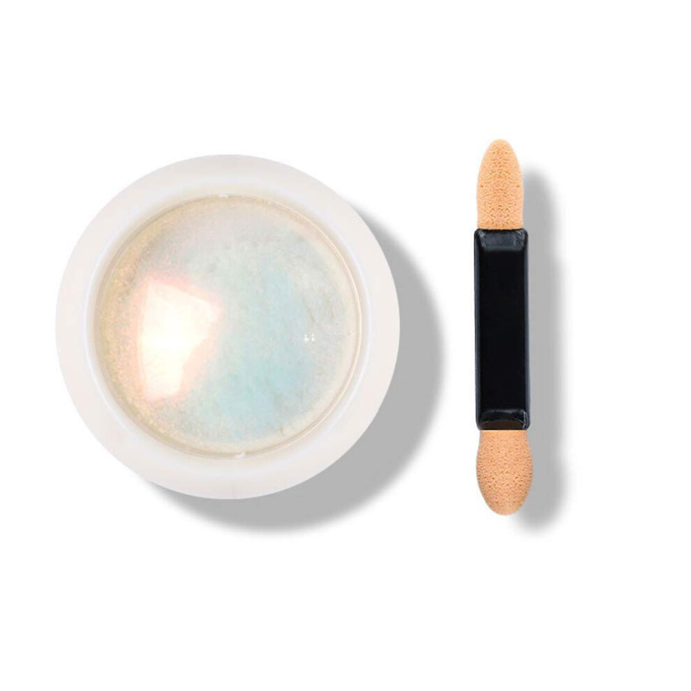 Super Fine Chameleon Chrome Nail Powder with Mermaid Pearl Shine Neon Iridescent Glitter Pigment