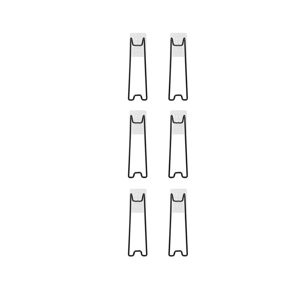 6 Pcs Picture Frame Bracket, Picture Frame Easel Bracket, Stainless Steel Picture Frame Bracket 7.08X2.17inch 6032616991254