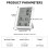 WiFi  Temperature Humidity Monitor with Sensor APP Remote Control Digital Temperature Humidity Sensor Voice Control 6