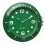 Wall Clock Modern Design Silent Quartz Needle Luxury Wall Clock Silent Sweep Second Home Wall Clock Green 1
