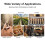 WiFi  Temperature Humidity Monitor with Sensor APP Remote Control Digital Temperature Humidity Sensor Voice Control 3