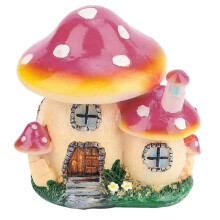 Miniature Statue,Resin Fairy Garden House Statue,Miniature Landscape Garden Decorative Plant Pot Ornament