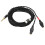 2m/6,6ft 3,5mm cavo HD580/HD600 nero CF Loop 1