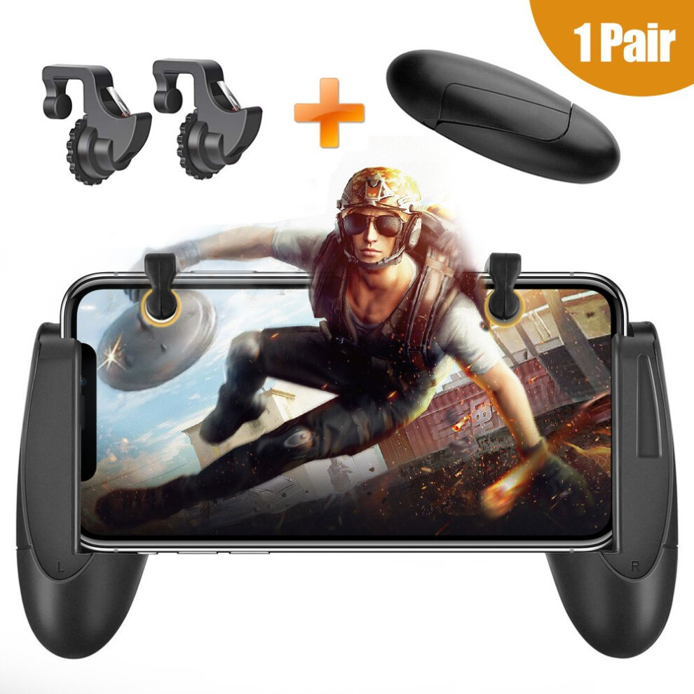 Controller For Pubg Mobile With Sensitive Metal Triggers And Ergonomic Grip For Android And Iphone 9164114235114